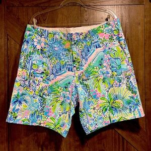 NWT Lilly Pulitzer Men’s Beaumont Short - Lilly’s House - Size 38